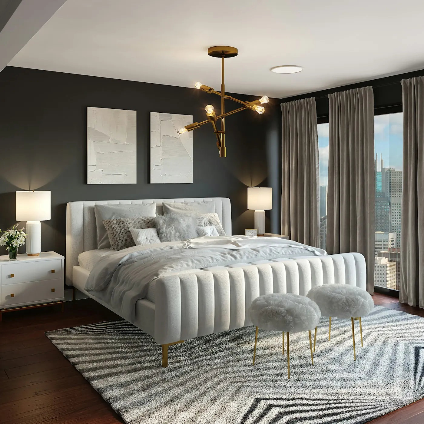 Statement headboard